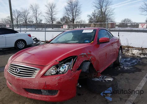 2009 Infiniti G37 z USA, uszkodzony, nr VIN JNKCV66E69M725000